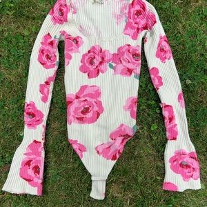 Free people flower bodysuit